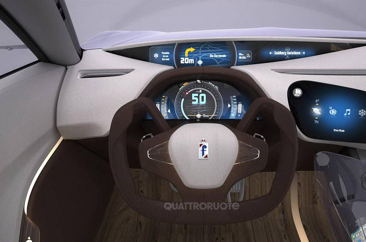 no title Geneva 2012: Pininfarina Cambiano