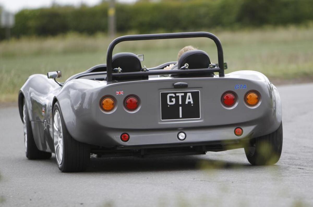 Tiger GTA rear cornering