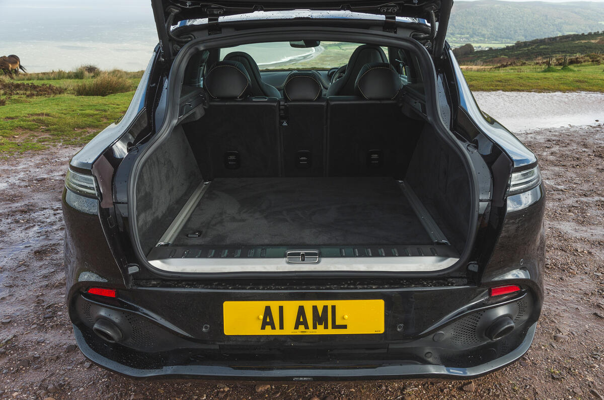 Aston Martin DBX 2020 road test review - boot
