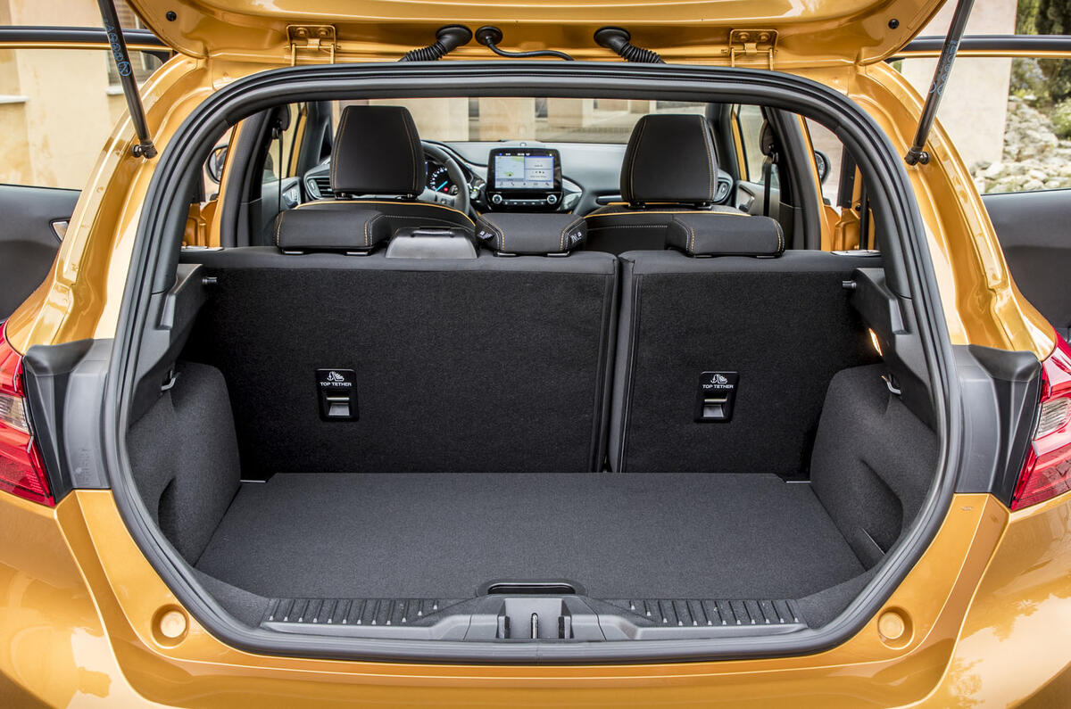 Ford Fiesta Active 2018 road test review boot