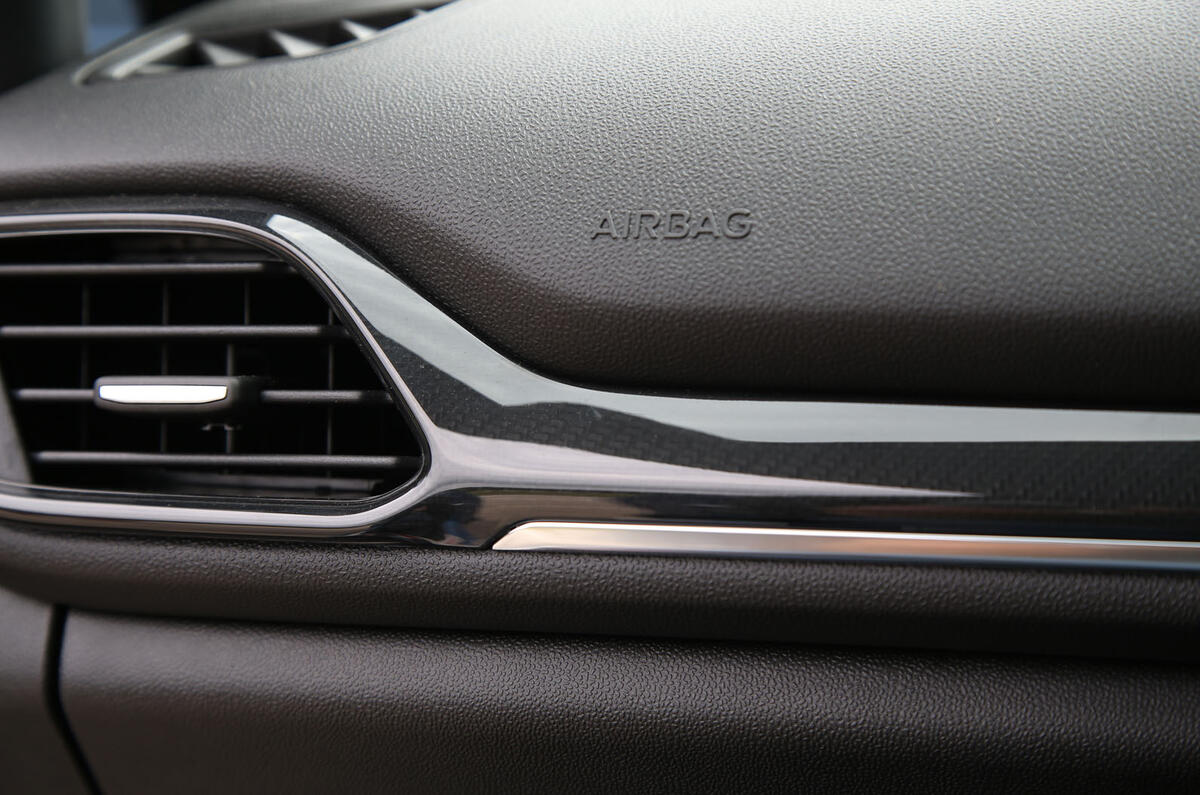 Ford Fiesta ST 2018 road test review interior trim
