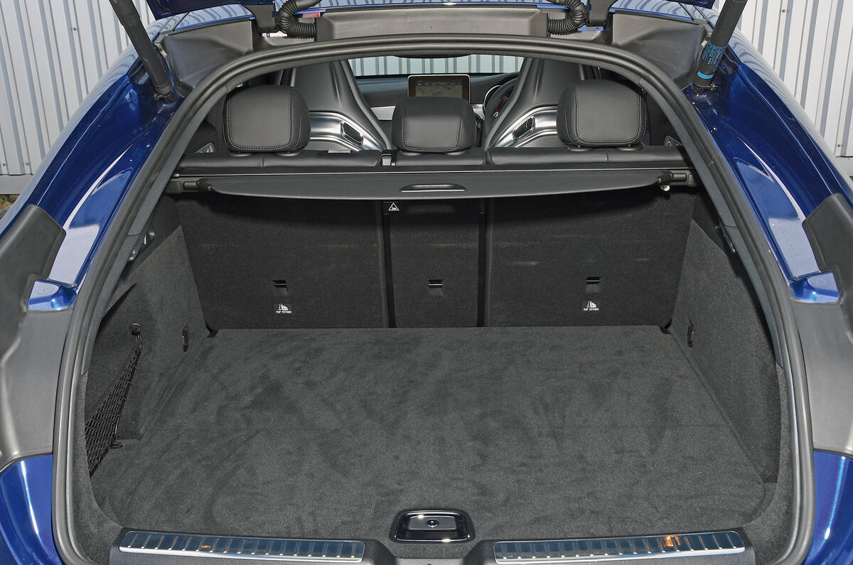 Mercedes-AMG GLC 63 S road test review boot space