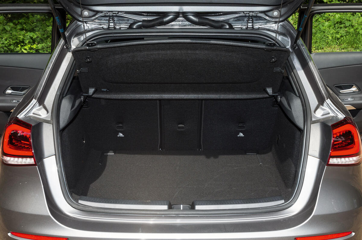 Mercedes-Benz A-Class 2018 road test review boot space