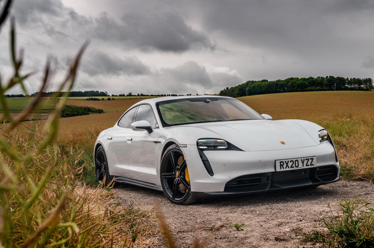 Porsche Taycan 2020 road test review - static