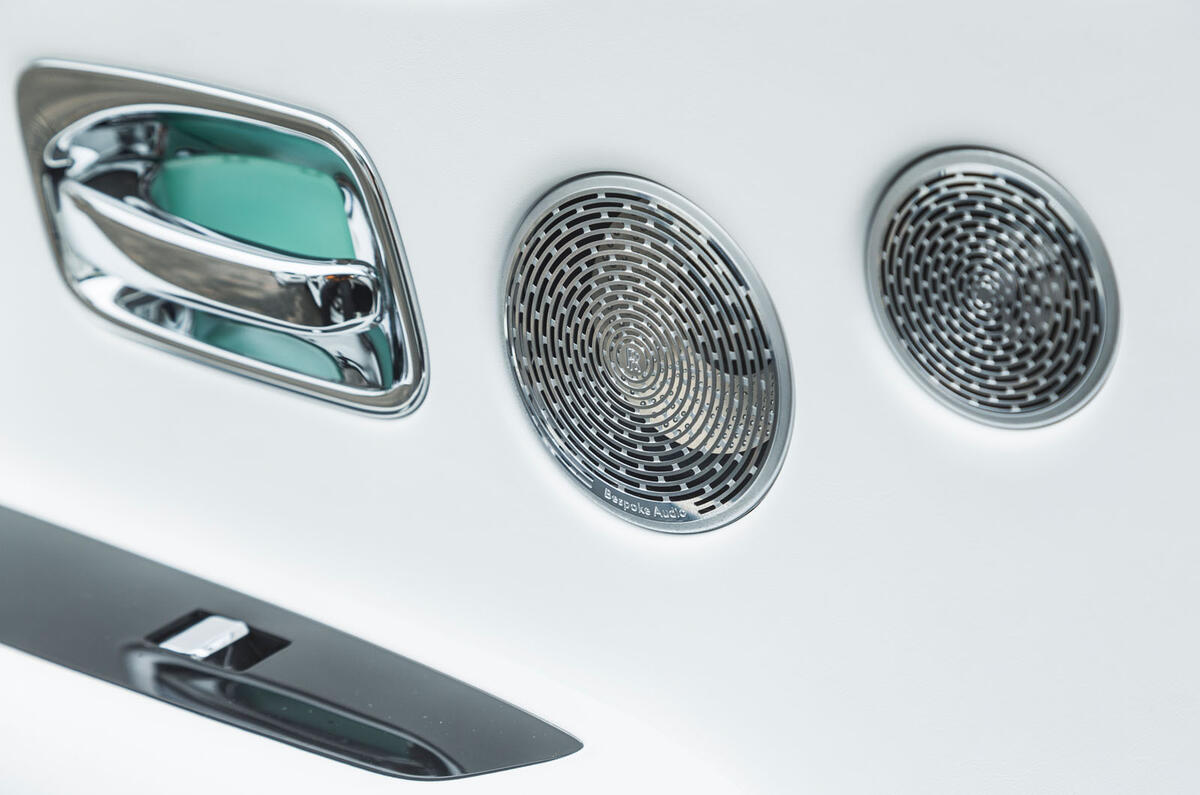 28 Rolls Royce Ghost 2021 road test review speakers
