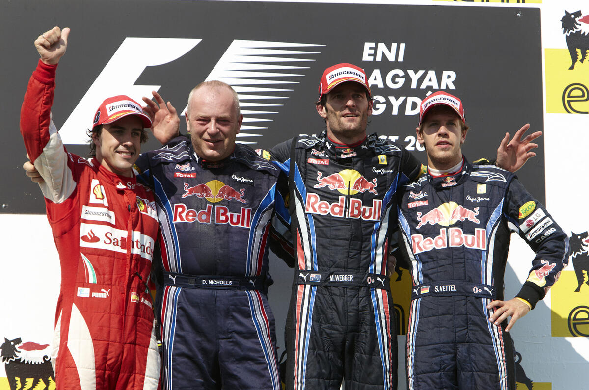 Webber wins Hungarian GP - pics