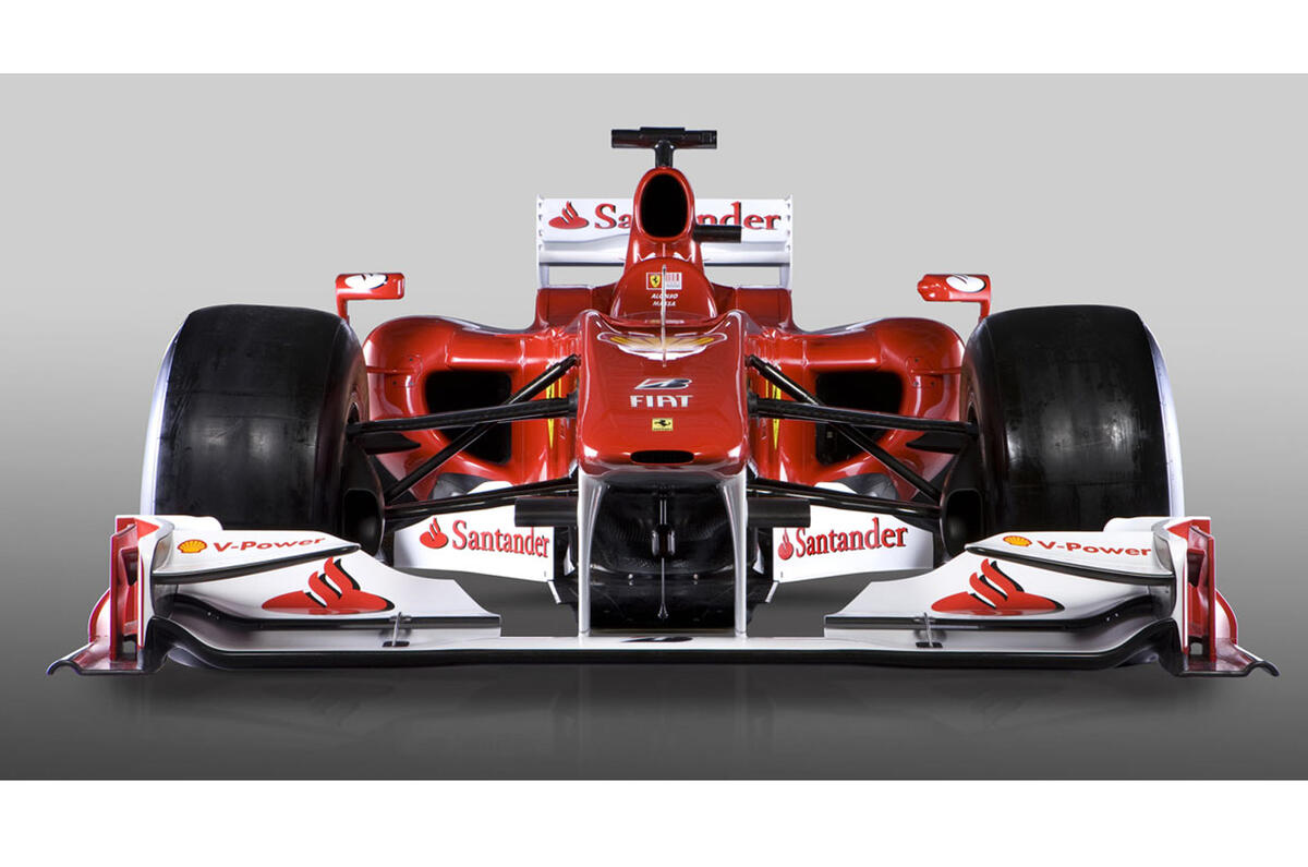 Ferrari launches 2010 F1 car