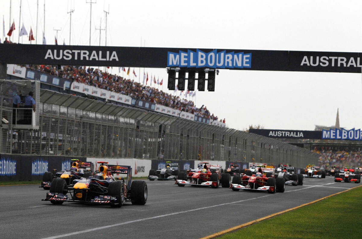 Button wins Oz GP - pics