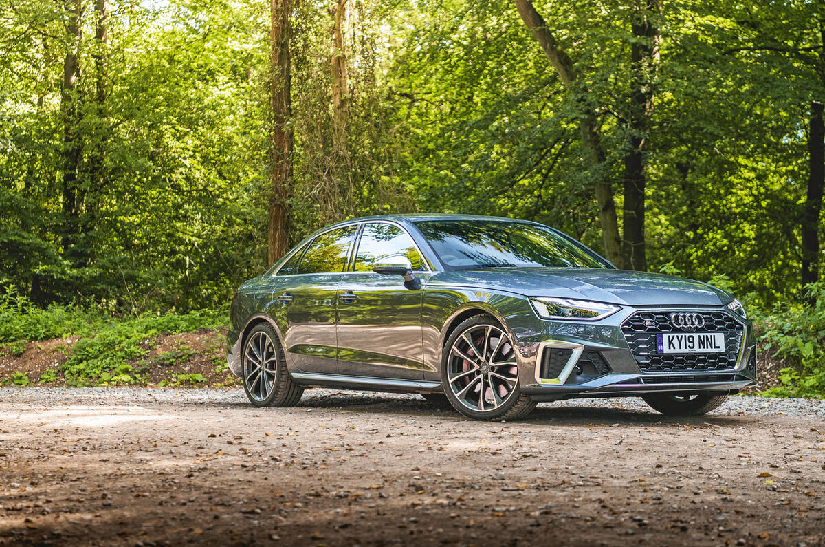 Audi S4 TDI 2019 road test review - static front