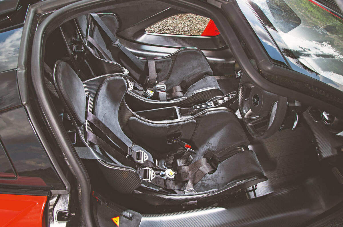 McLaren Senna 2018 road test review - seats