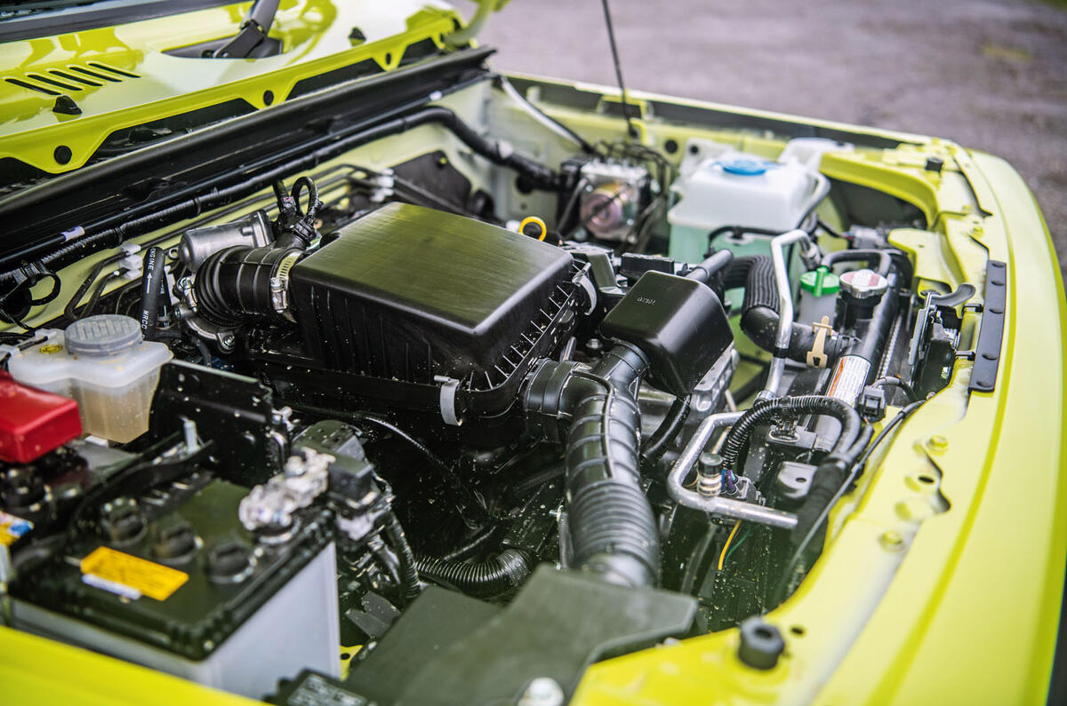 Suzuki Jimny 2018 : essai routier - moteur