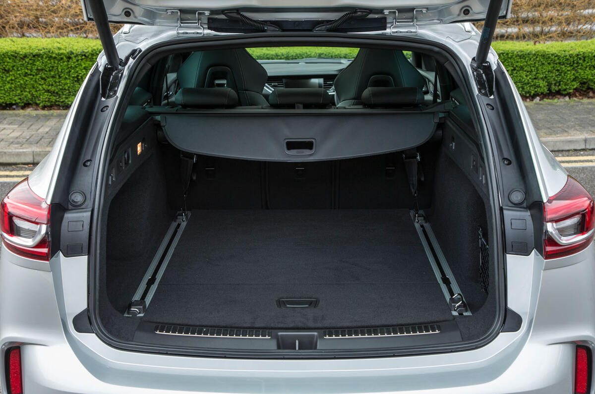 Vauxhall Insignia Sports Tourer GSI review boot seats up