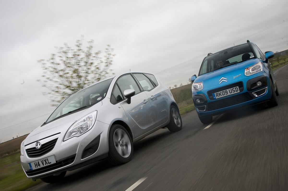 no title Meriva vs Scenic vs C3 Picasso