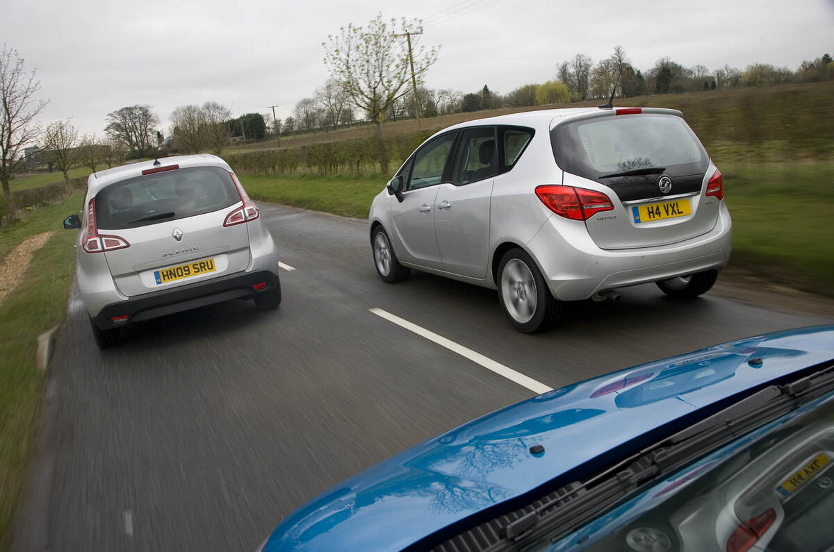 no title Meriva vs Scenic vs C3 Picasso