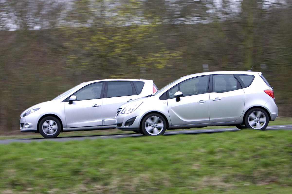 no title Meriva vs Scenic vs C3 Picasso