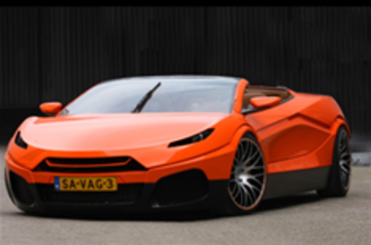 Bewerp's four-door supercar