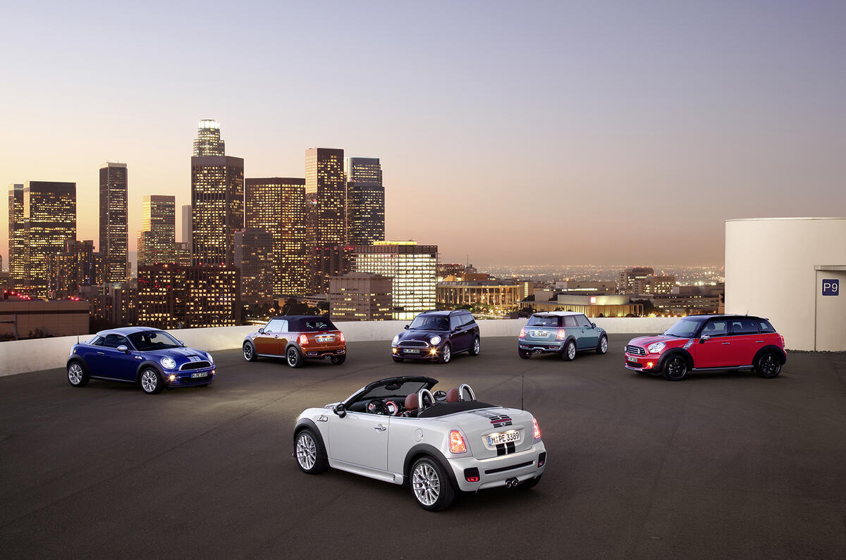 BMW and Mini plan million cars per year assault