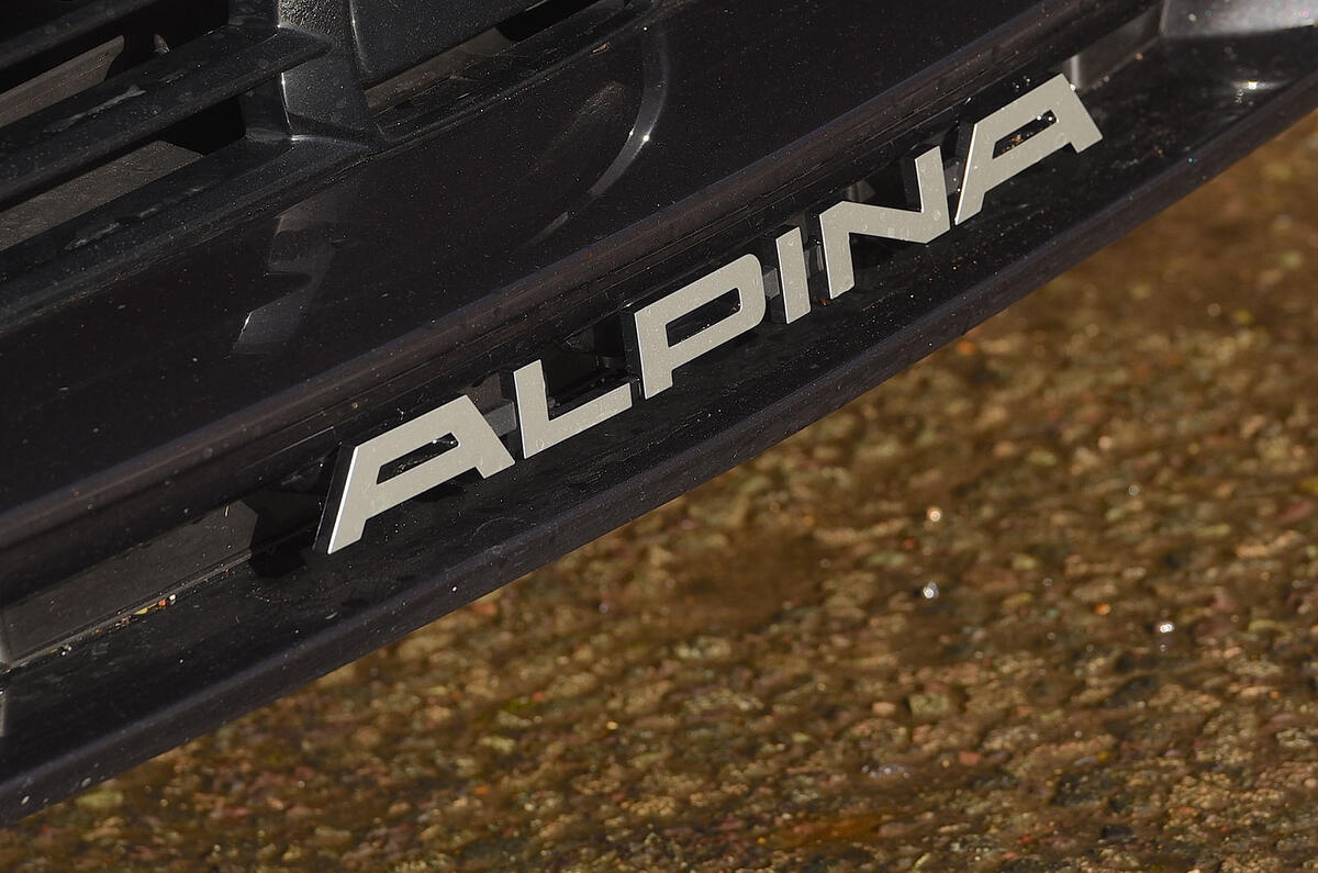 Alpina D5 S review Alpina branding