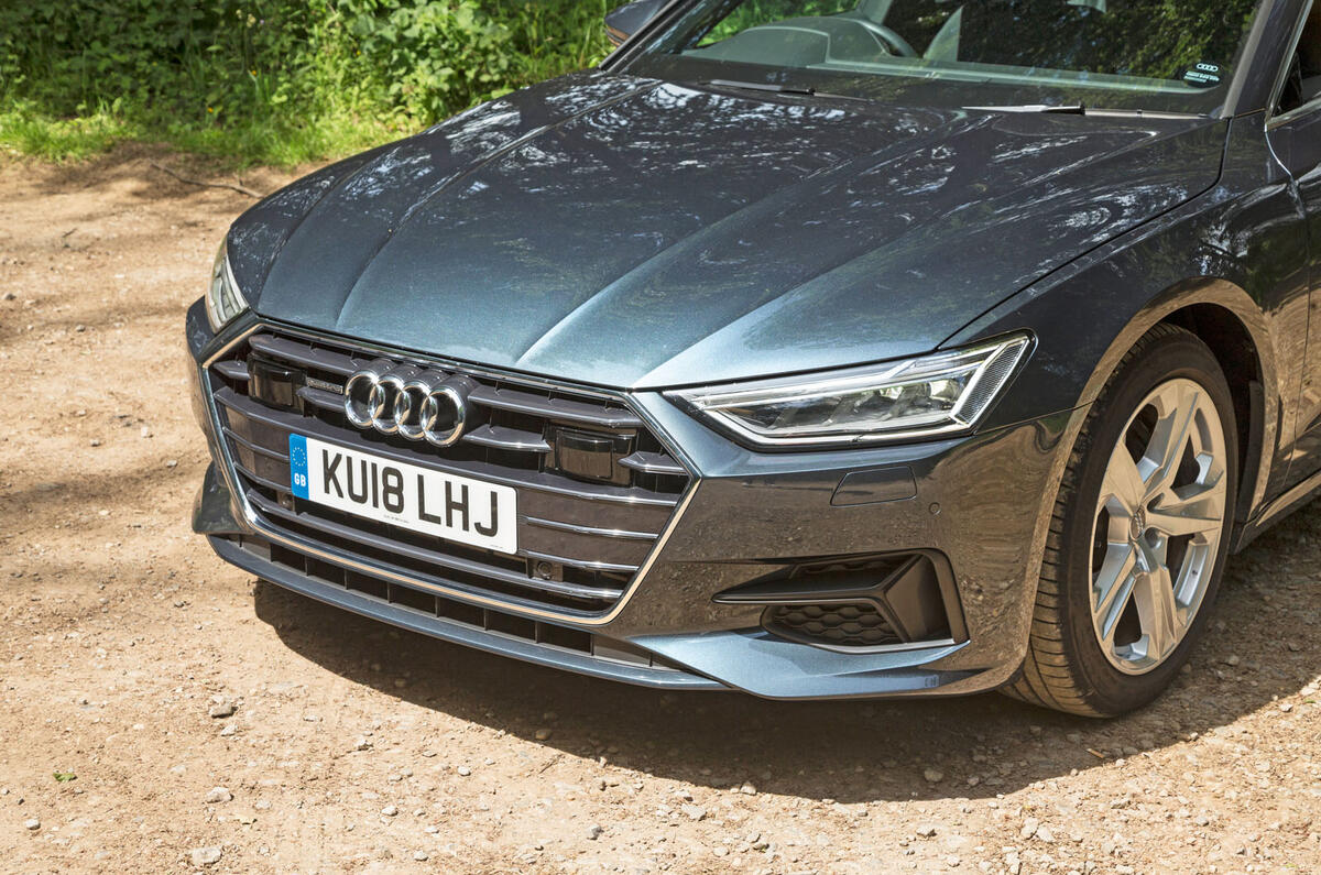 Audi A7 Sportback 2018 road test review front end