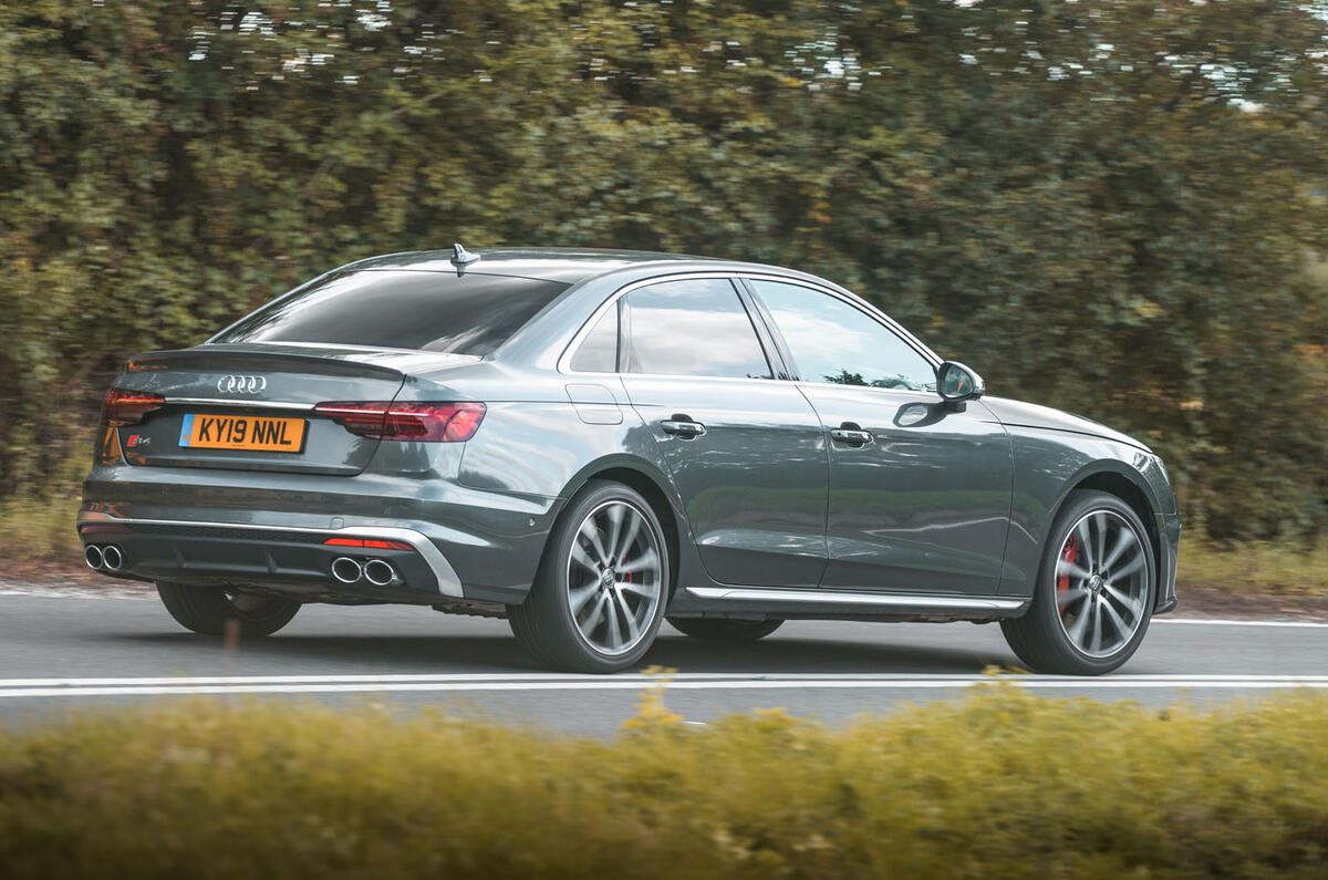 Audi S4 TDI 2019 road test review - hero rear