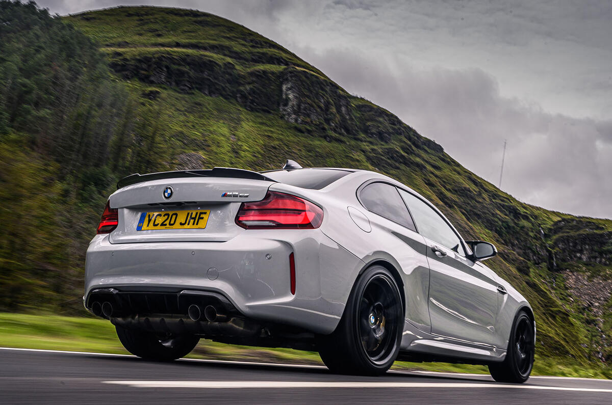 BMW M2 CS 2020 road test review - hero rear