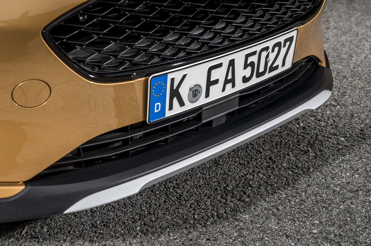 Ford Fiesta Active 2018 road test review lip spoiler