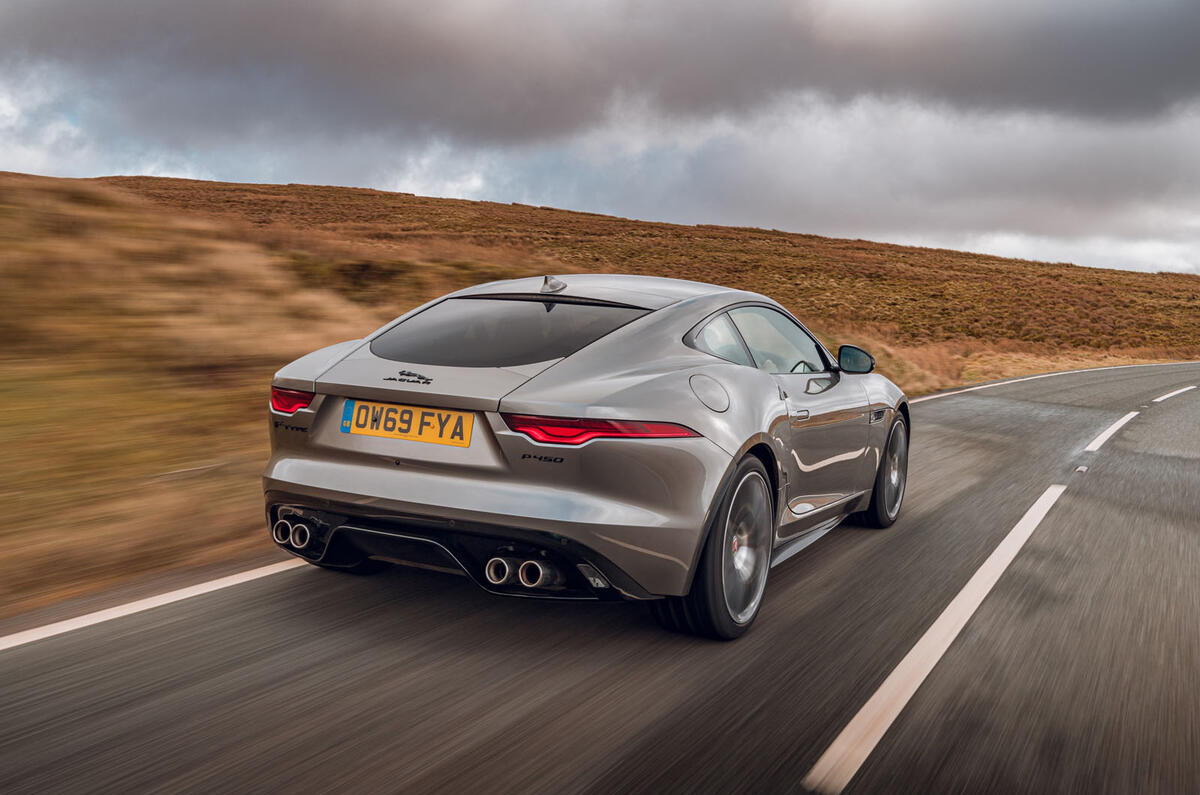Jaguar F-Type 2020 road test review - hero rear Jaguar F-Type 2020 road test review - hero rear