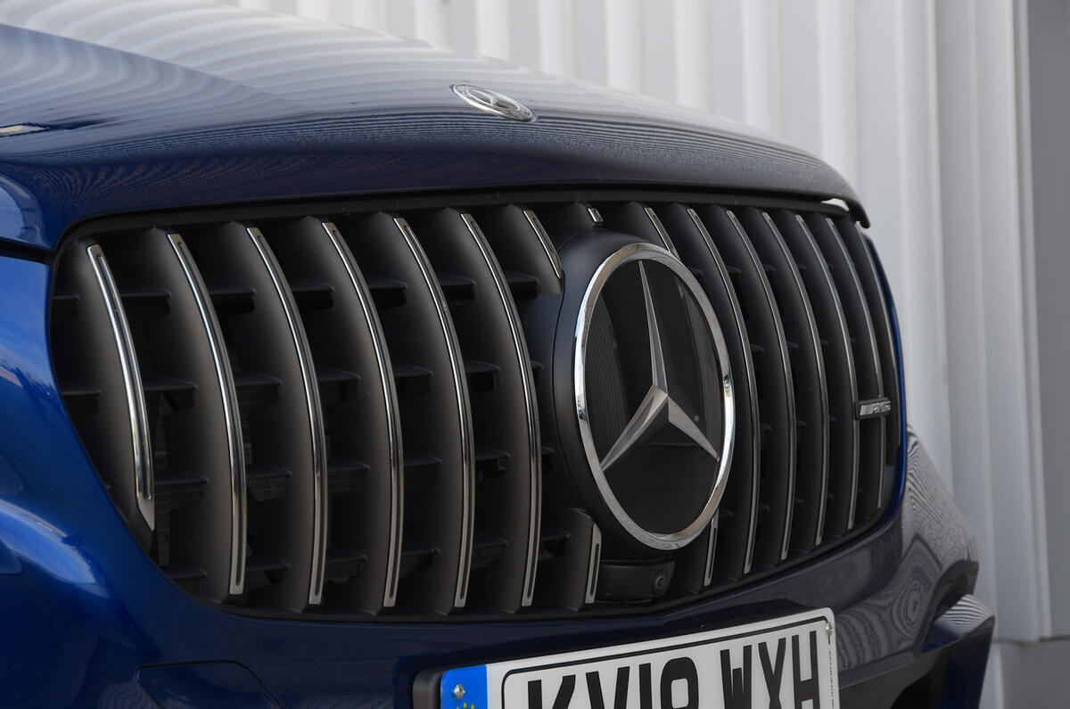 Mercedes-AMG GLC 63 S road test review panamericana grille