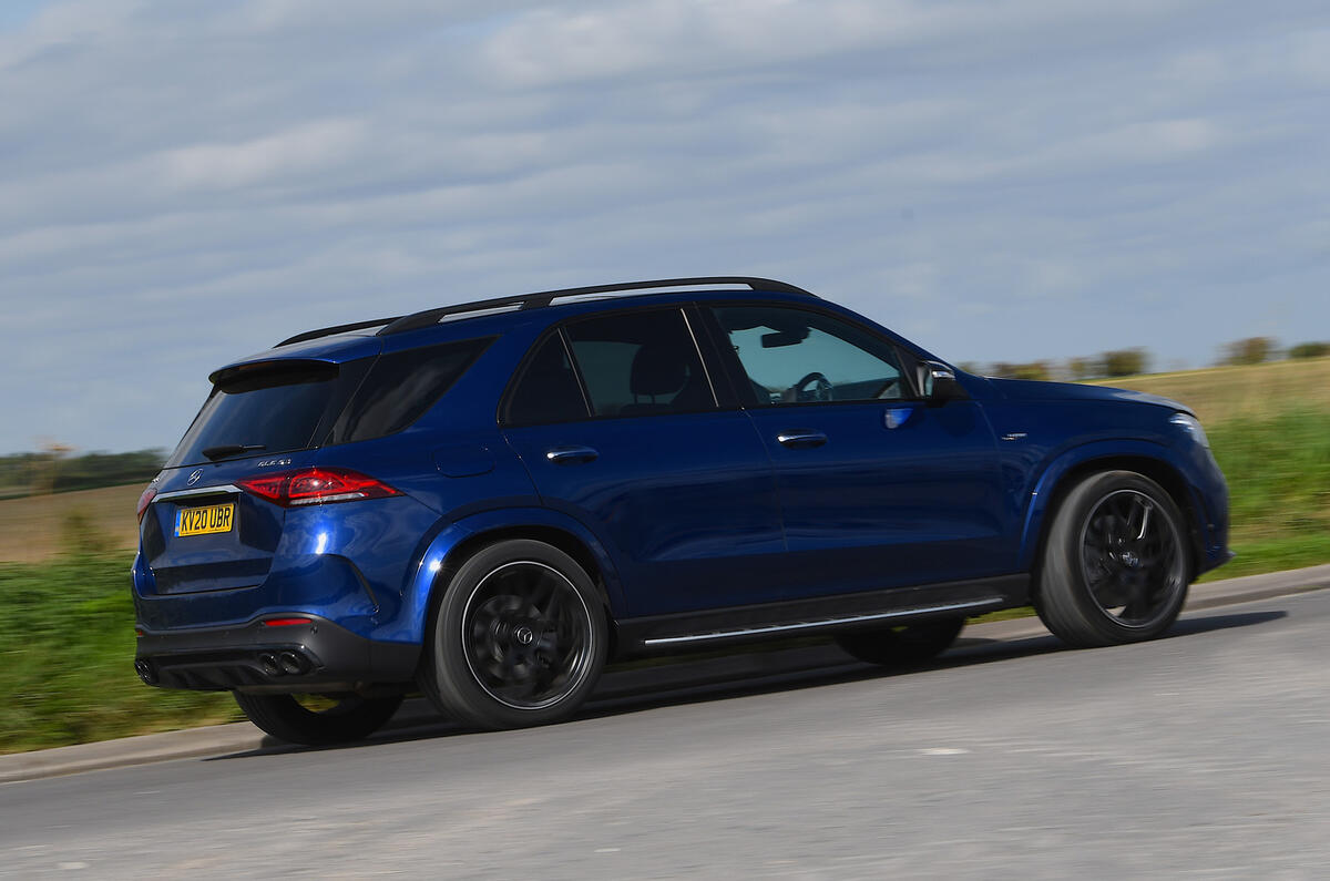 Mercedes-AMG GLE 53 2020 road test review - hero rear