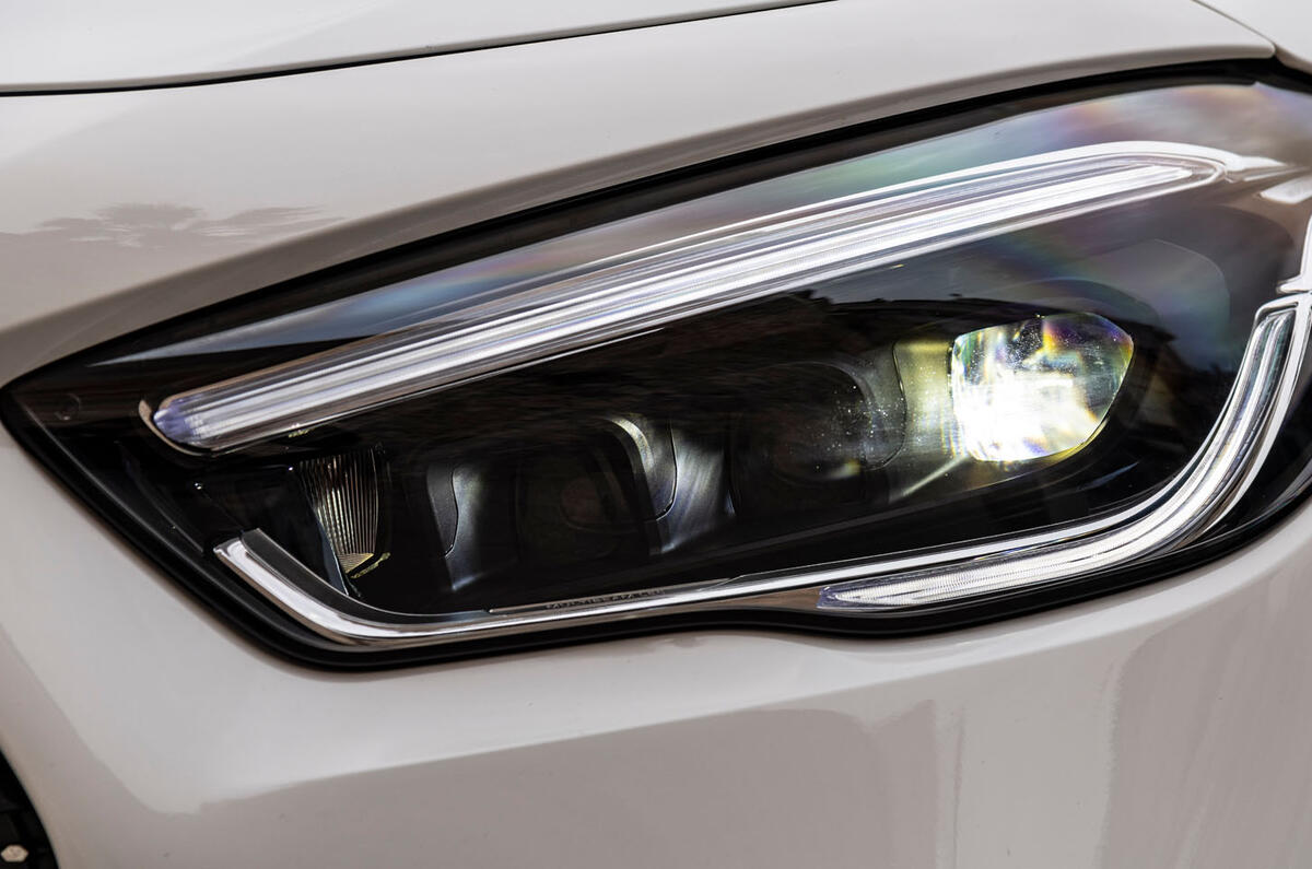 Mercedes-Benz GLA 2020 road test review - headlights Mercedes-Benz GLA 2020 road test review - headlights