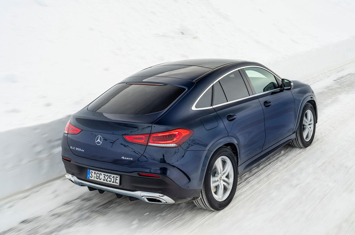 Mercedes-Benz GLE Coupe 2020 road test review - hero rear