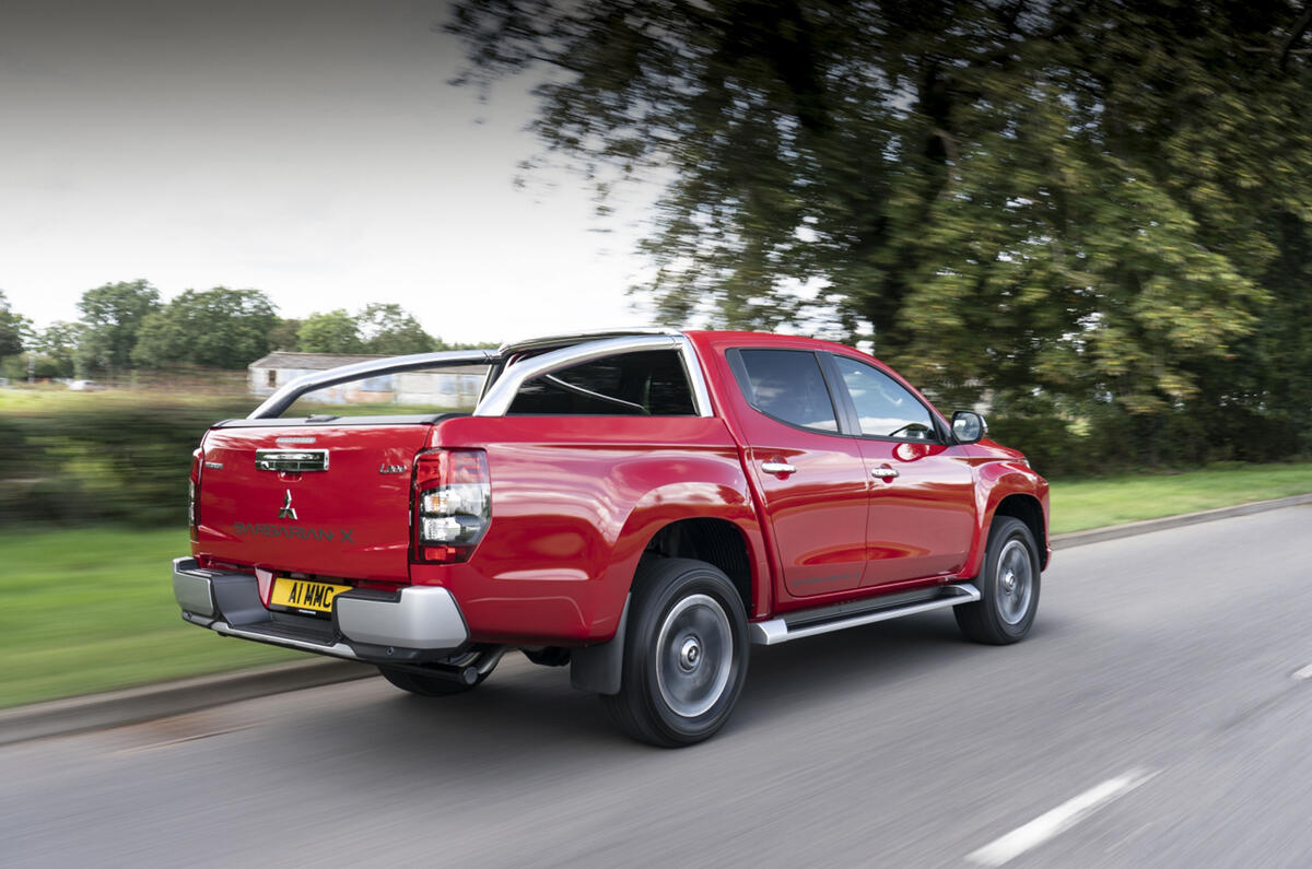 Mitsubishi L200 2019 road test review - hero rear