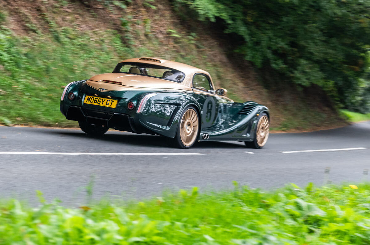 Morgan Aero GT 2018 review - hero rear