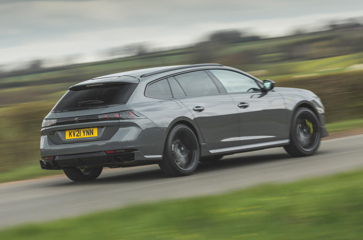 3 Peugeot 508 PSE SW 2021 RT hero rear
