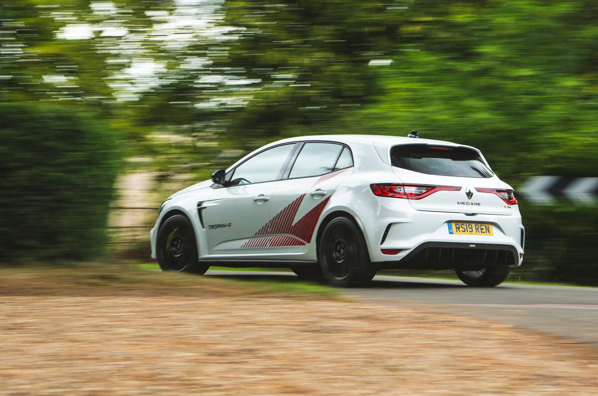 Renault Megane RS Trophy-R 2019 road test review - hero rear