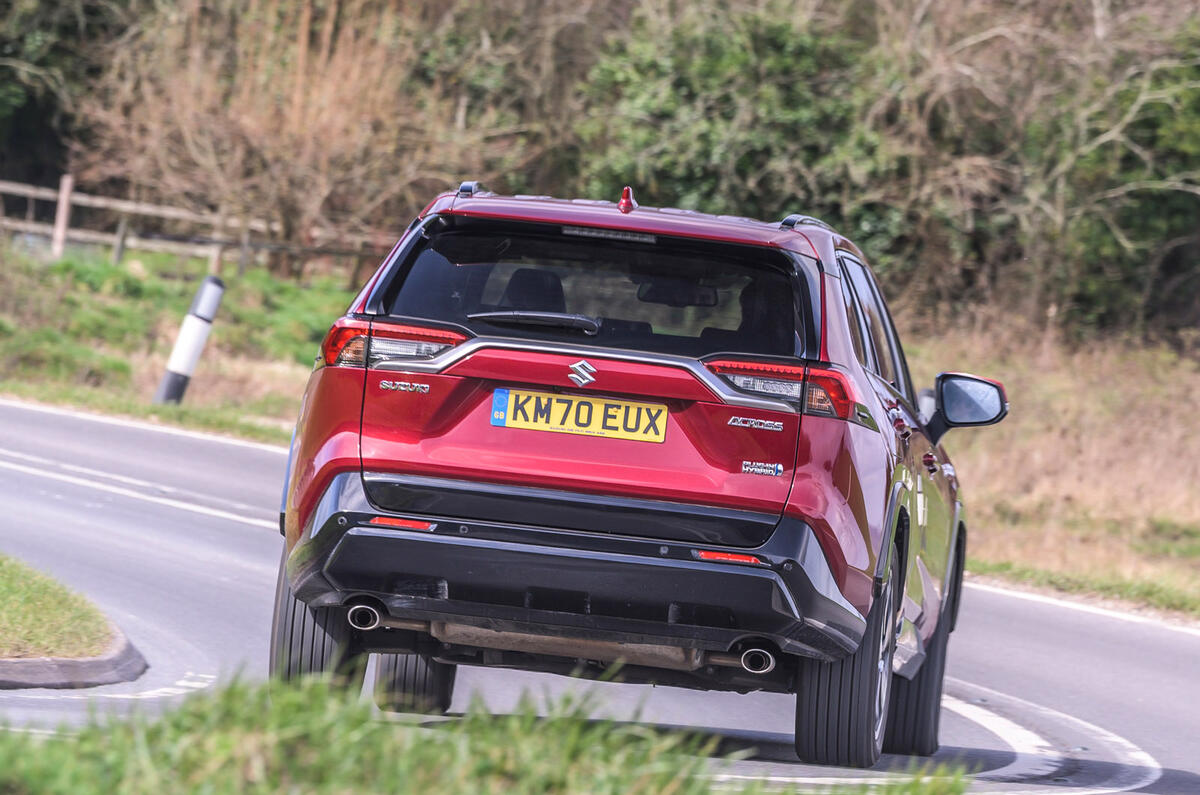 3 Suzuki Across 2021 road test review hero rear