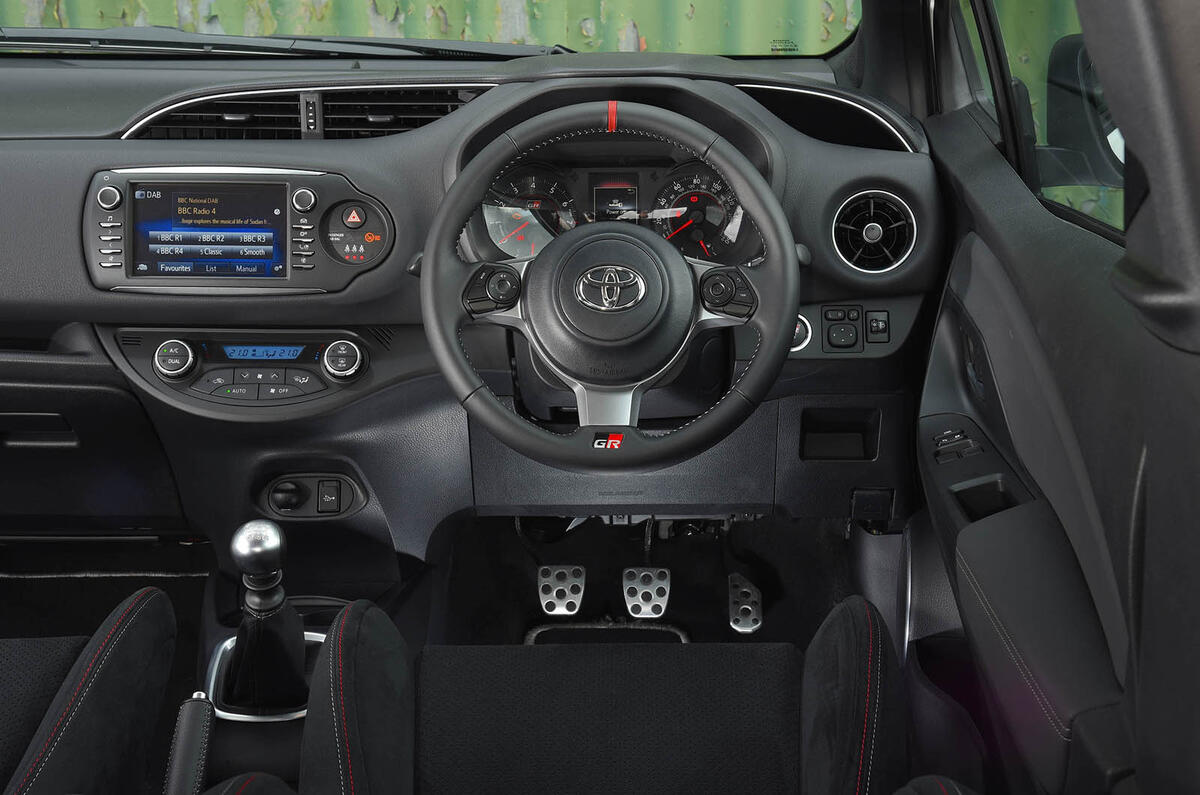 Toyota Yaris GRMN driving position