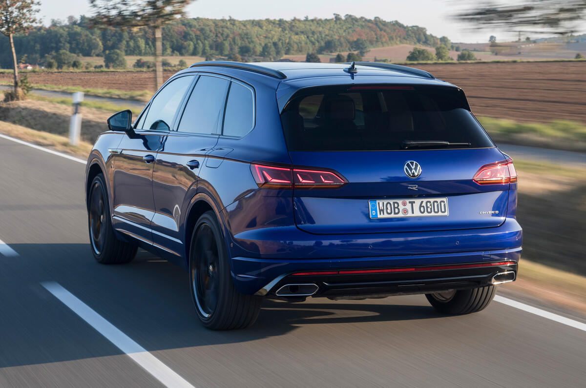 Volkswagen Touareg R road test review - hero rear Volkswagen Touareg R road test review - hero rear