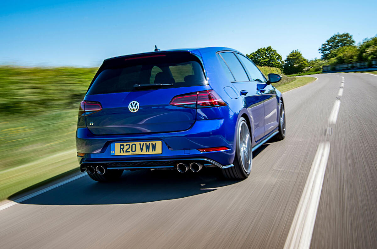 Volkswagen Golf R 2019 road test review - hero rear