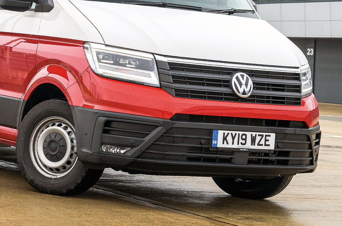 Volkswagen Grand California 2020 road test review - front end