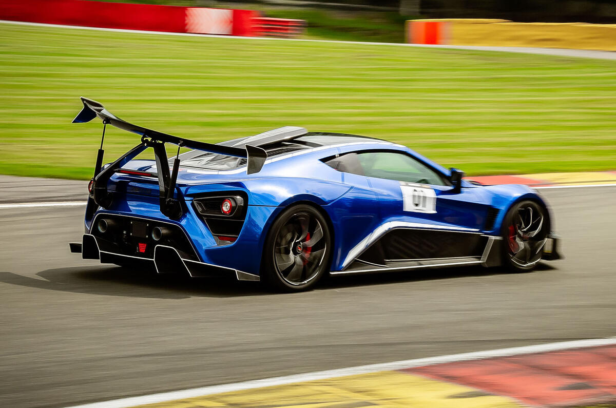 Zenvo TSR-S 2020 road test review - hero rear Zenvo TSR-S 2020 road test review - hero rear