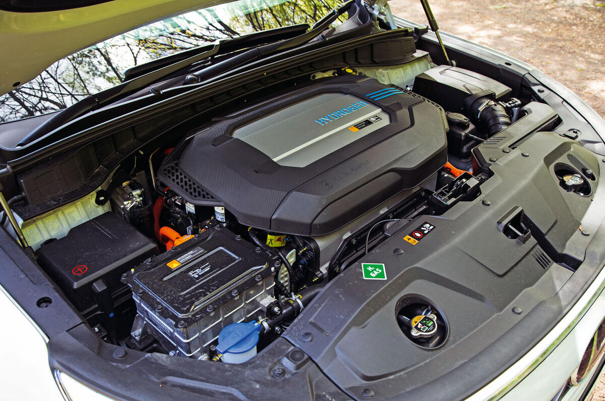 Hyundai Nexo 2019 road test review - engine