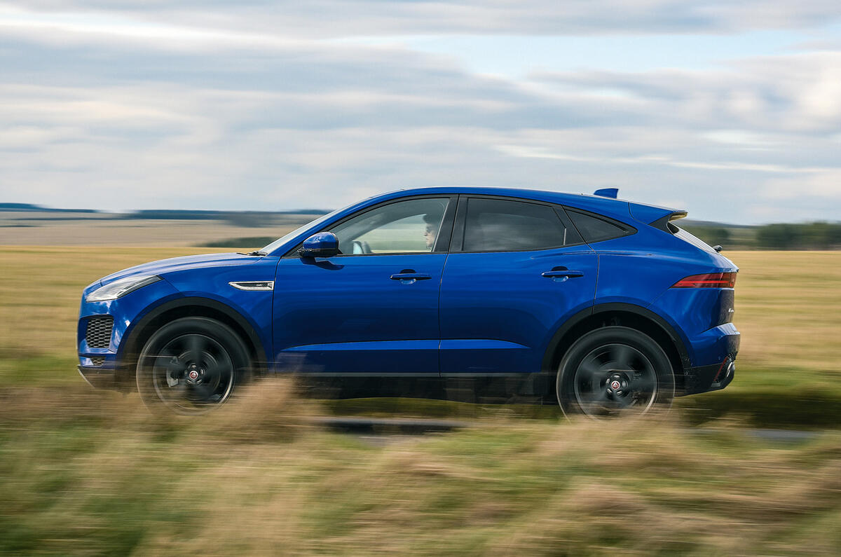 Jaguar E-Pace review side profile