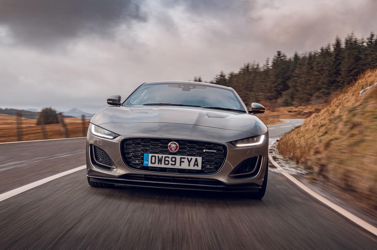 Jaguar F-Type 2020 road test review - on the road front Jaguar F-Type 2020 road test review - on the road front