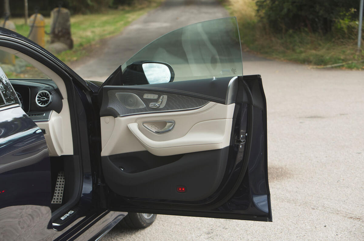 Mercedes-AMG CLS 53 2018 road test review - doors