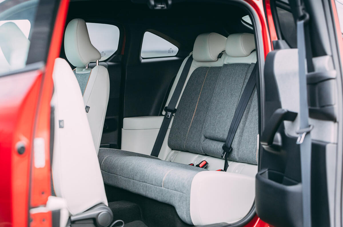 31 Mazda MX 30 2021 road test review rear seats