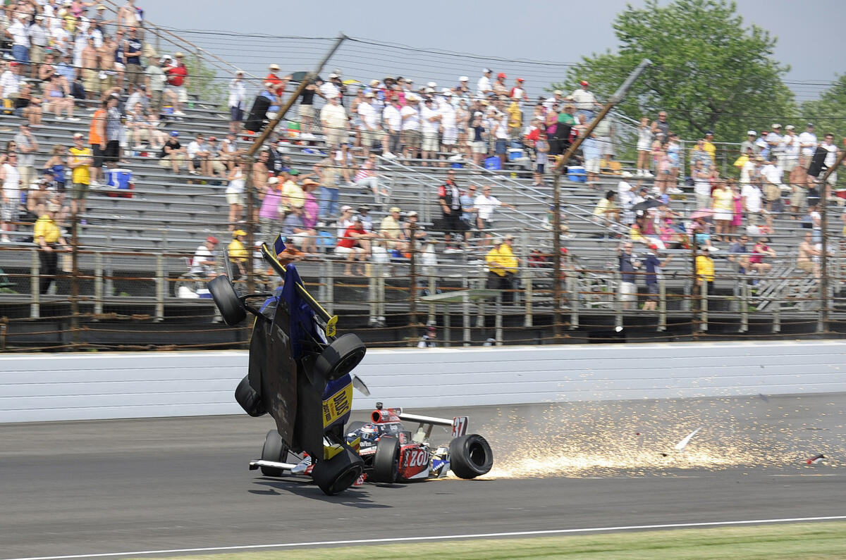 Indy crash driver - 'I'll race again'