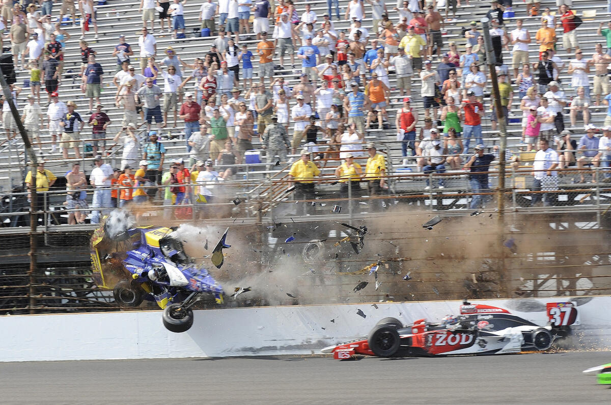 Indy crash driver - 'I'll race again'