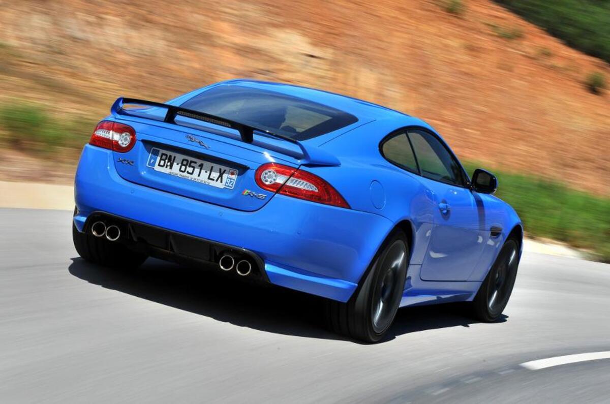 Jaguar XKR-S rear