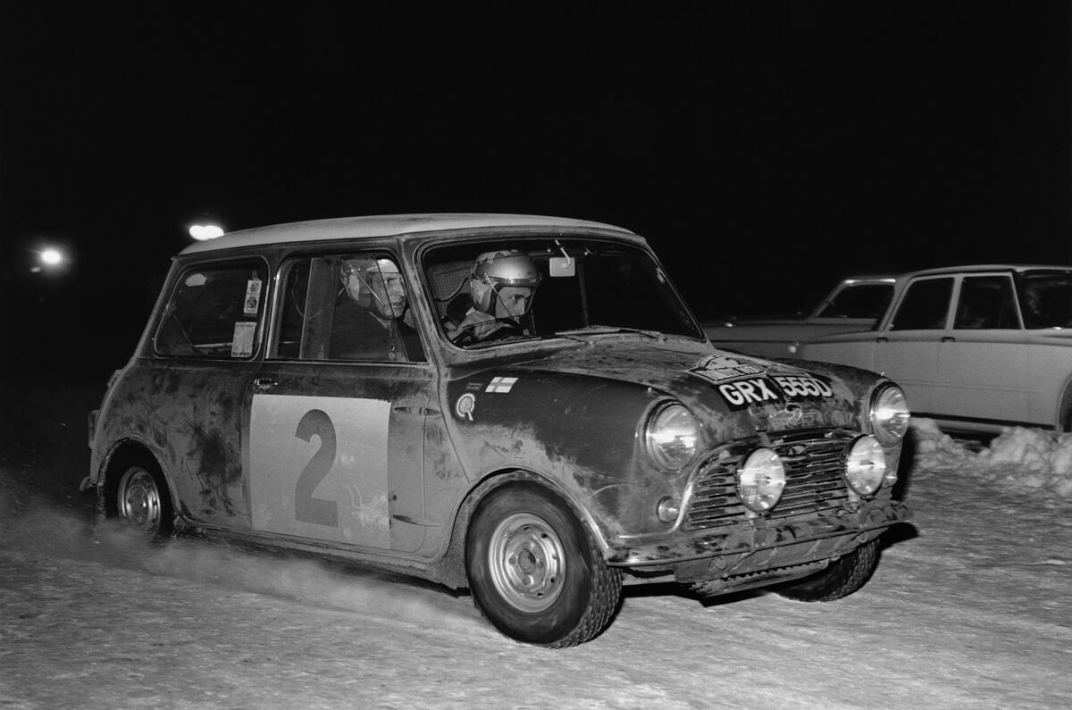 no title Mini Cooper S at the Monte Carlo rally: picture special